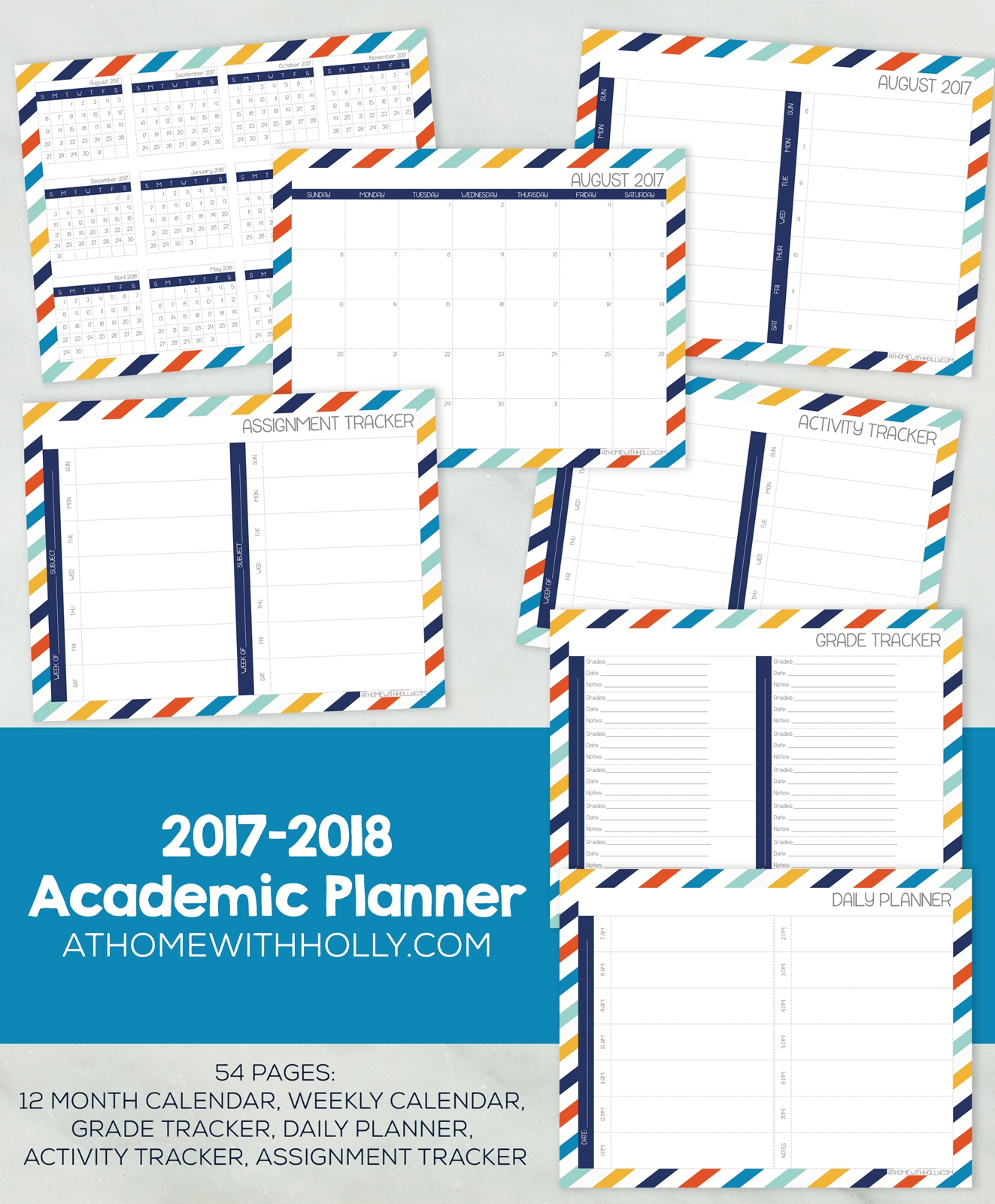 the ultimate student planner at home with holly student subject planner