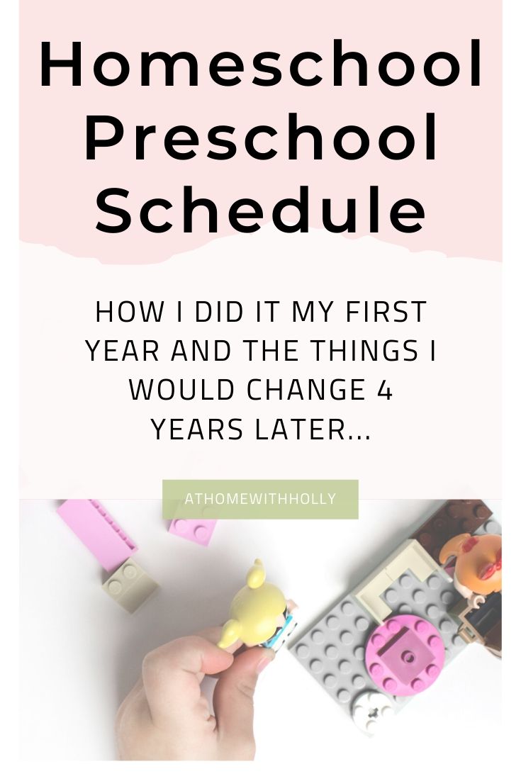 Preschool Homeschool Schedule